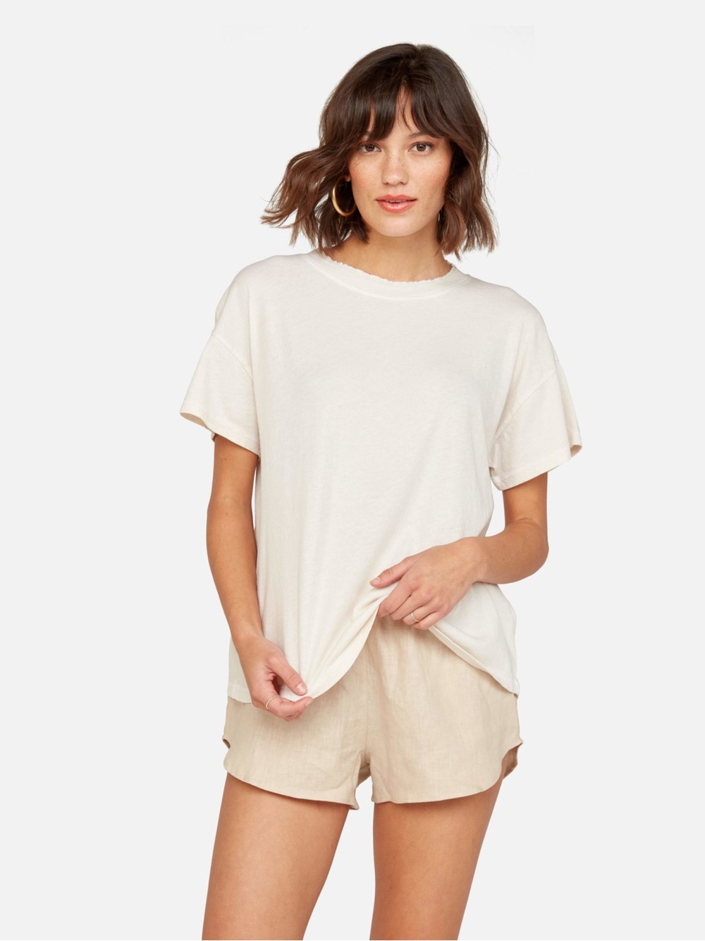MATE The Label Organic Cotton Distressed Tee